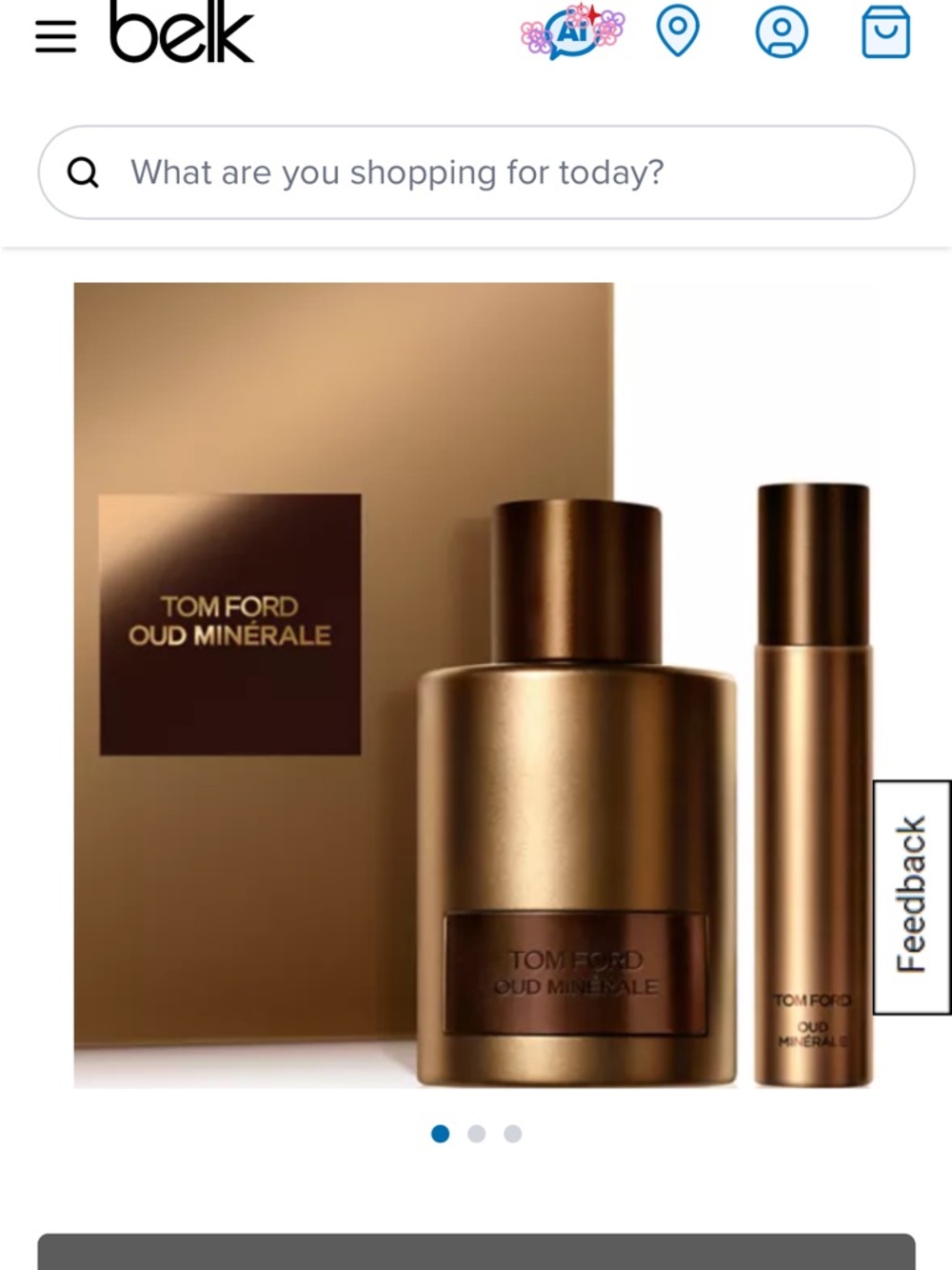 Tom Ford Metallic Bronze Oud Minérale Fragrance Set 2 pc new